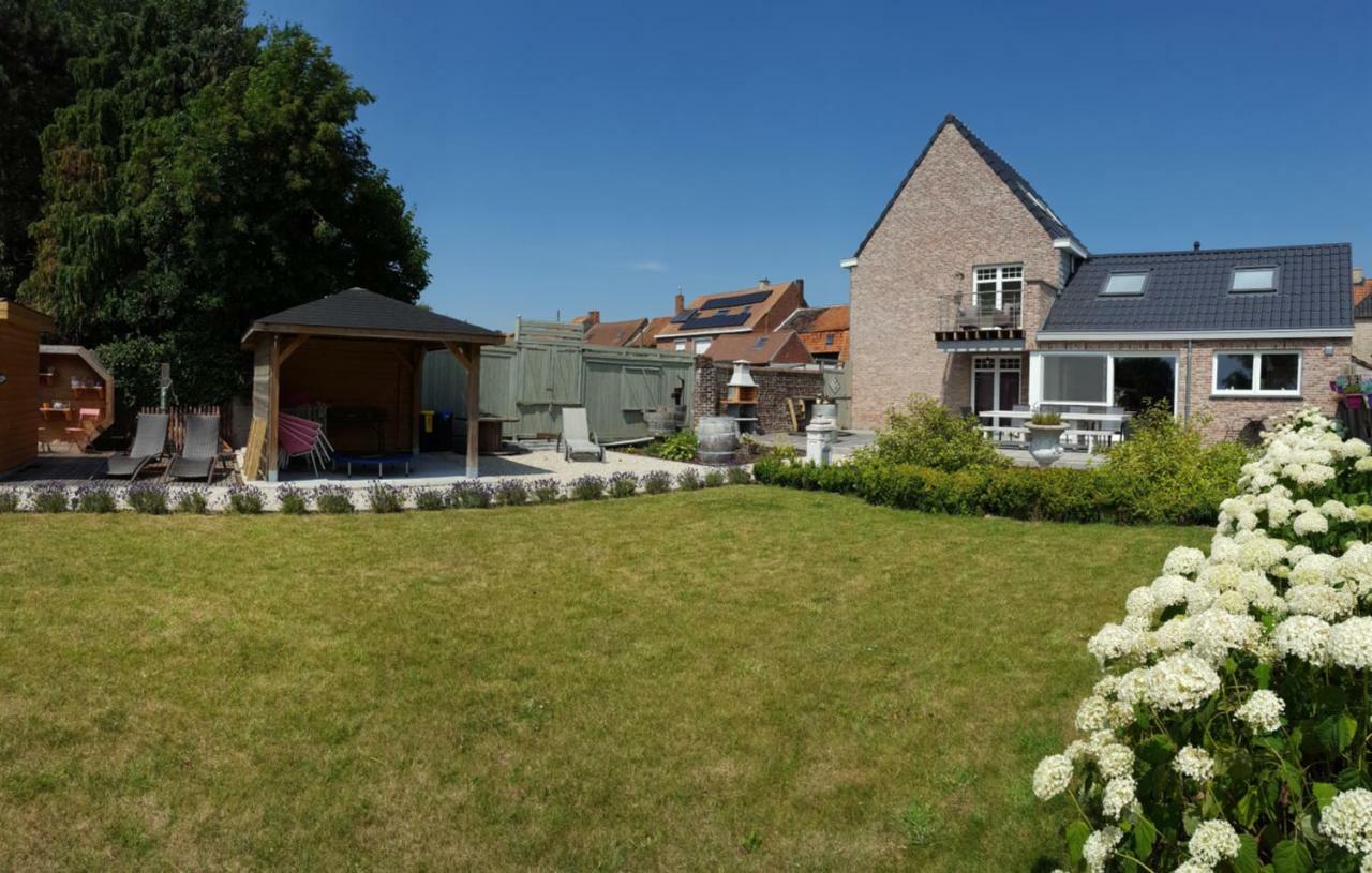 Luppolo Vakantiehuis Westhoek Alveringem المظهر الخارجي الصورة