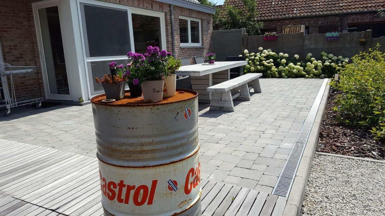 Luppolo Vakantiehuis Westhoek Alveringem المظهر الخارجي الصورة